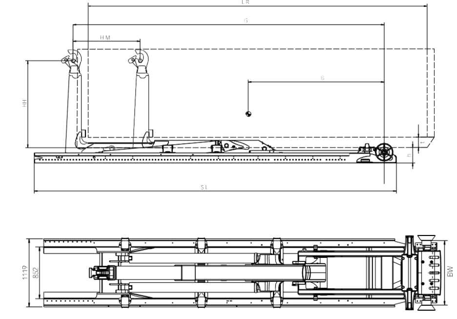 креслення Multilift OPTIMA 20S.56 