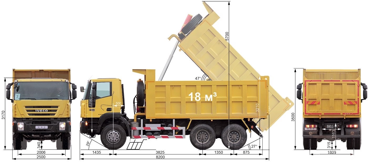 IVECO 682 DC SC 330 G34 X креслення