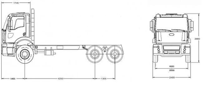 FORD TRUCKS 3333 DC