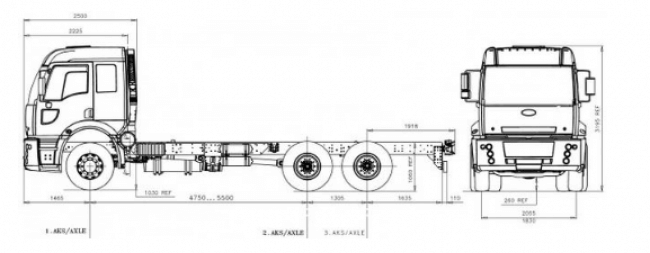 FORD TRUCKS 2633 DC