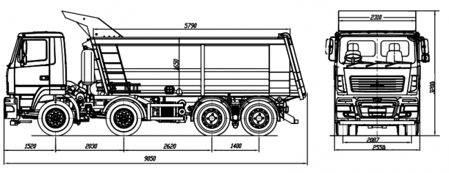 МАЗ-6516V8-520-000