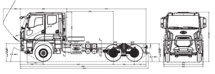 FORD TRUCKS 3542D DC