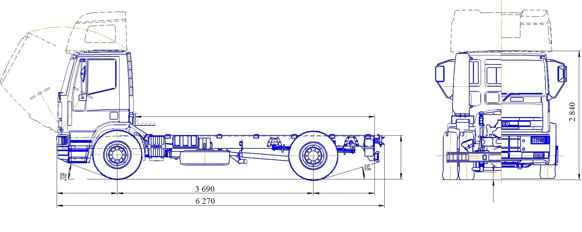 IVECO EUROCARGO ML 180-25 4X2 BL