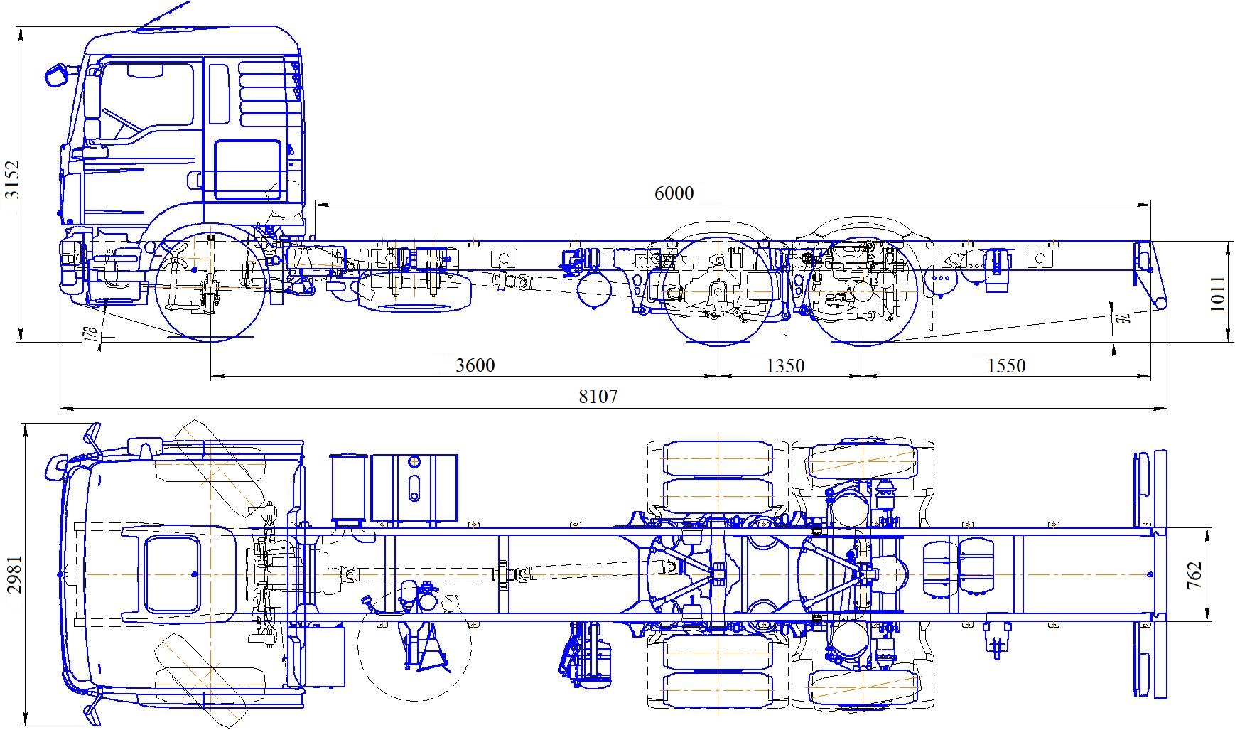 MAN TGS 26.320 6x2-4 BL CH