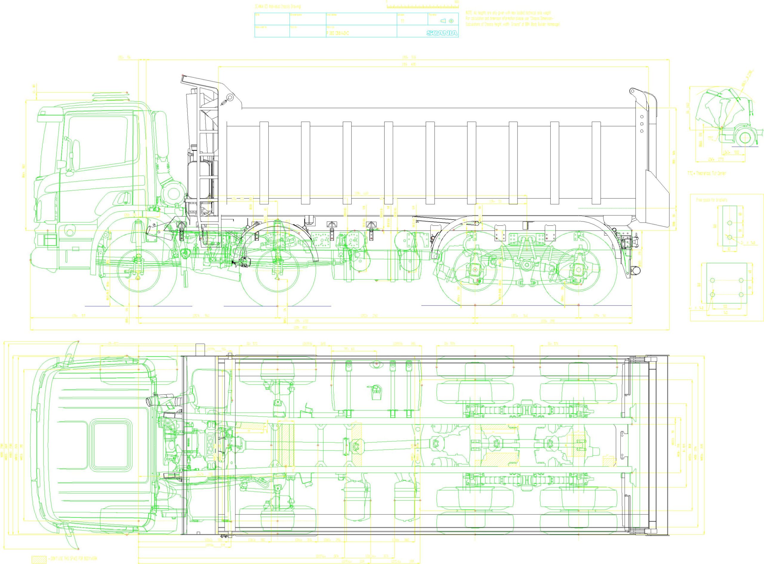 SCANIA G500 B8X4HZ HAGEN XL