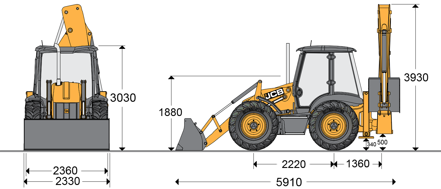 JCB 5CX 4х4