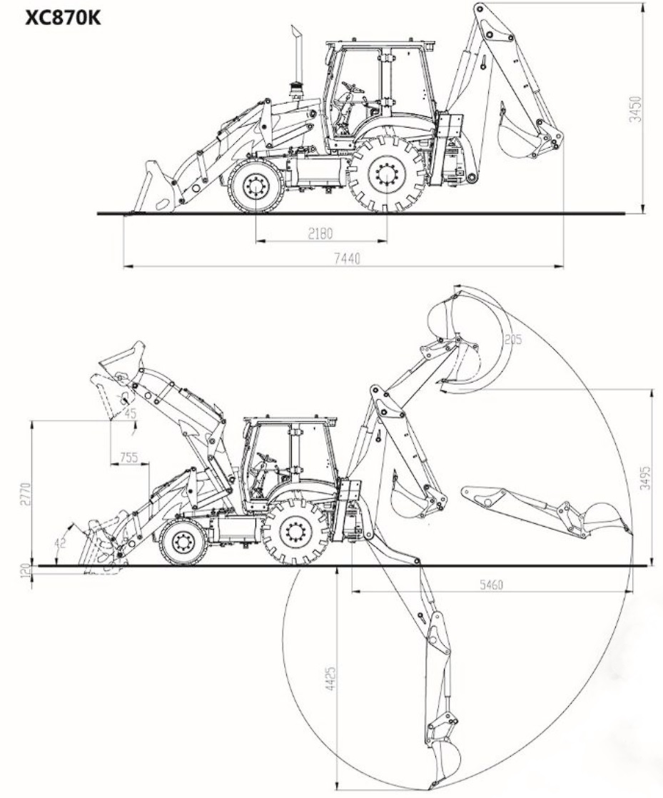 XCMG XC870K / XC870HK