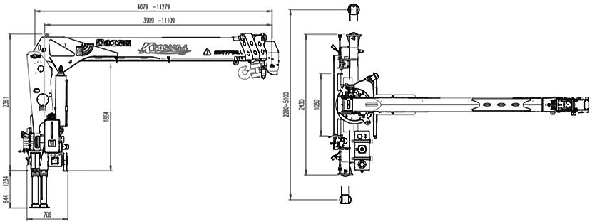 креслення КМУ XCMG GSQS125-4