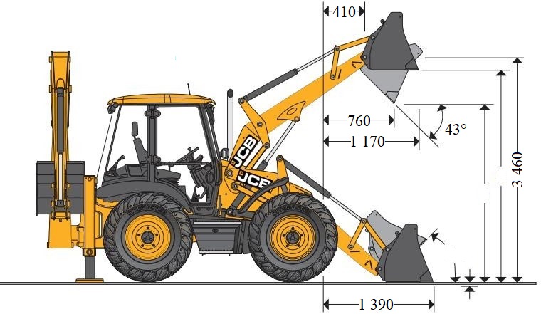 Екскаватор-навантажувач 4-CX Super 4х4