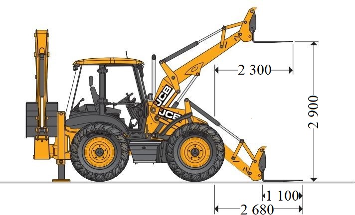 Екскаватор-навантажувач JCB 4-CX Super Sitemaster 4х4