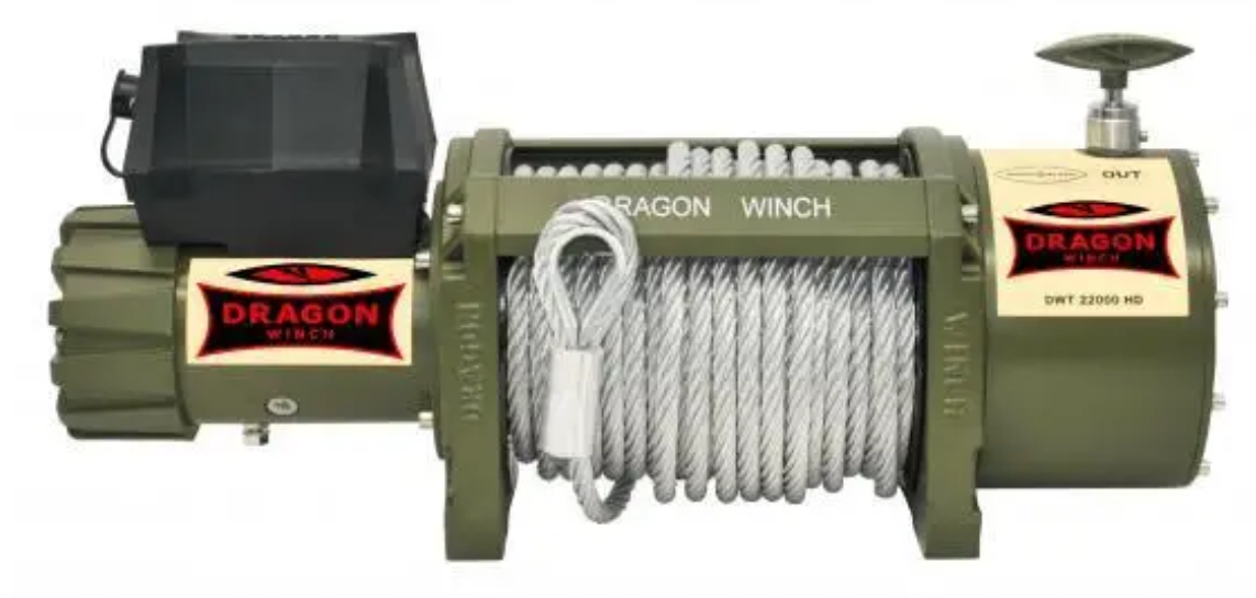Електрична лебідка для евакуатора Dragon Winch DWT 22000 HD (10 тонн)