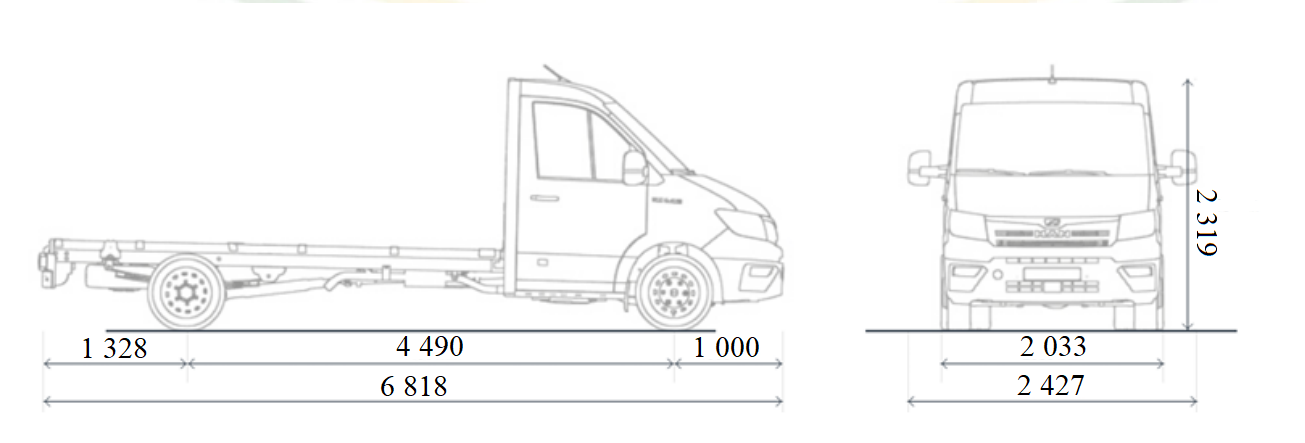 Автогідропідйомник гідравлічний Comet 24 На шасі MAN TGE 4х2