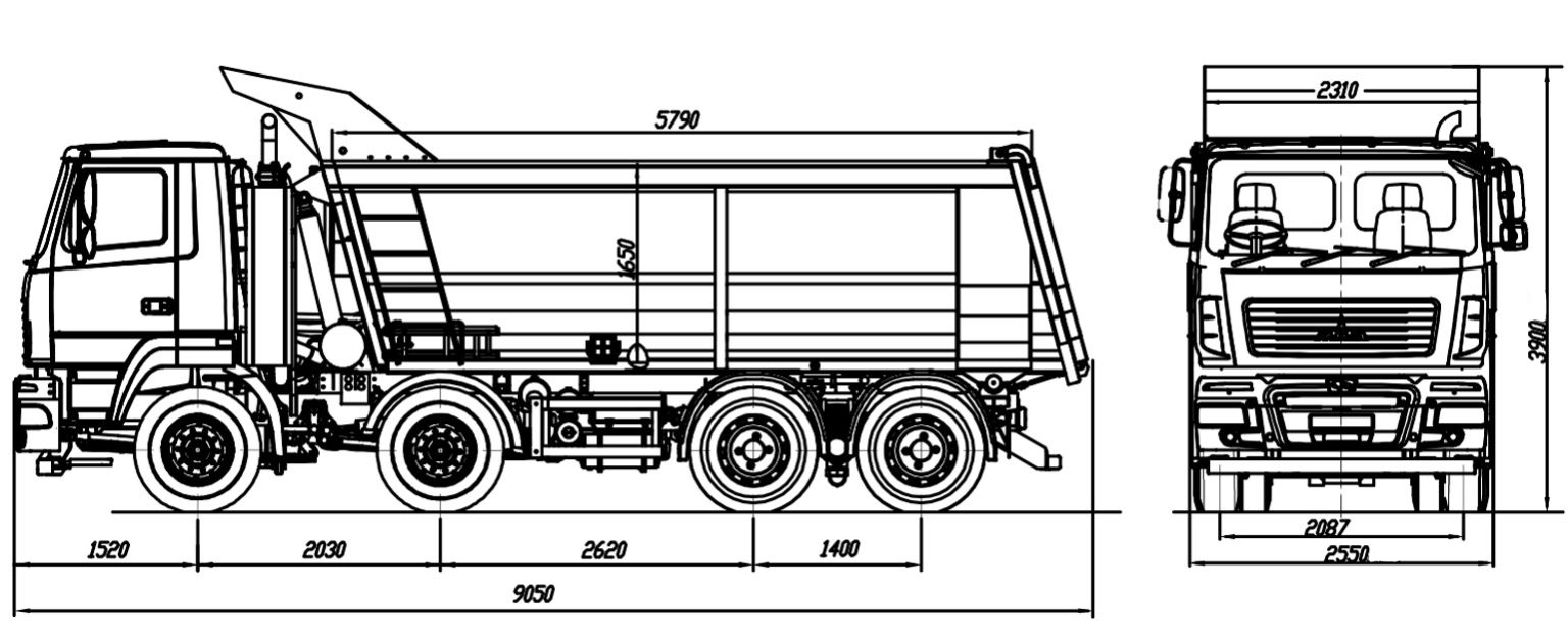 МАЗ-6516М9-621-000