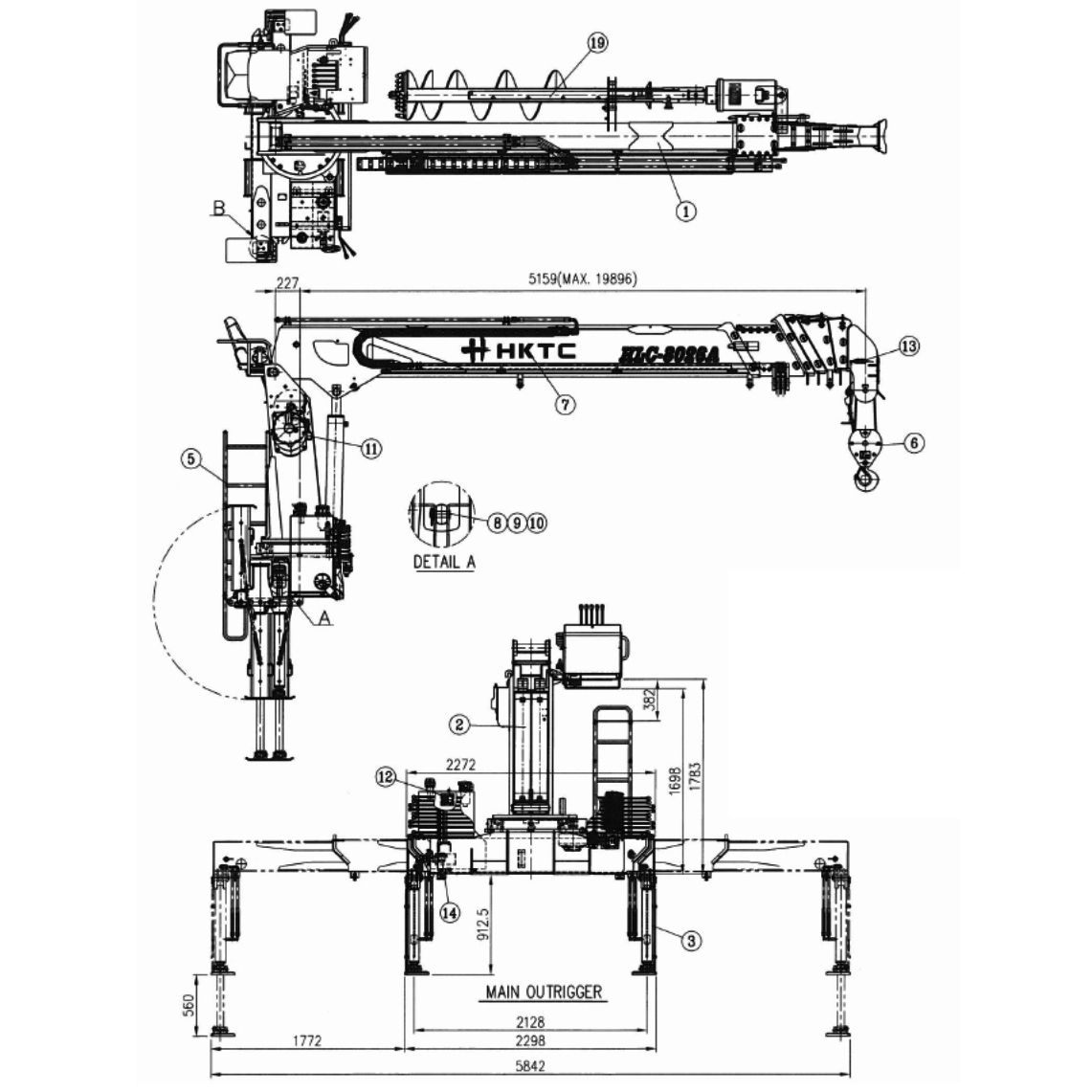 HKTC HLC-8026A Hyundai Everdigm