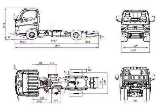 FOTON DAIMLER (4х2)