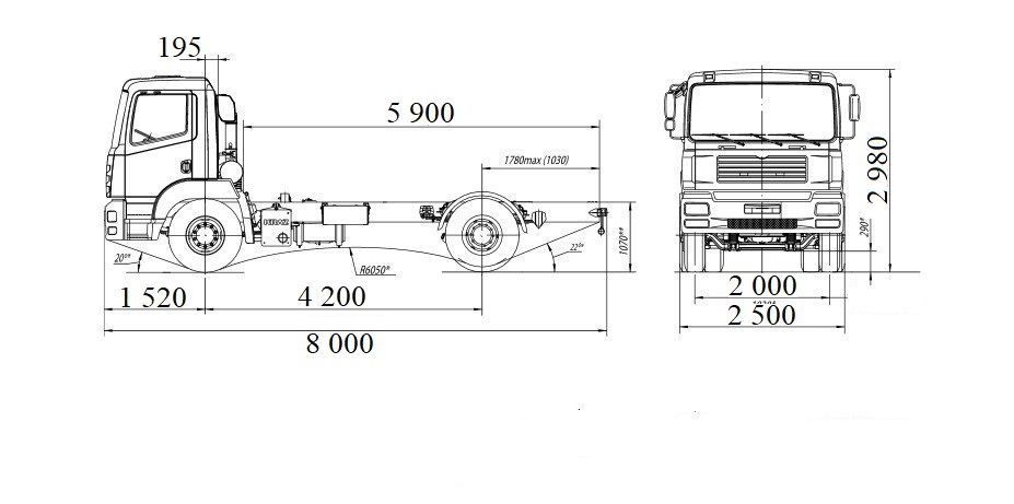 Машина комбінована дорожня КрАЗ-5401Н2-500