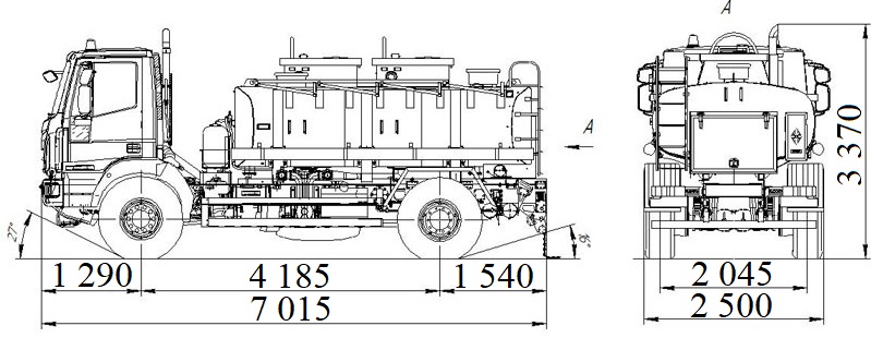 Автопаливозаправник 8м3 на шасі IVECO EuroCargo ML150