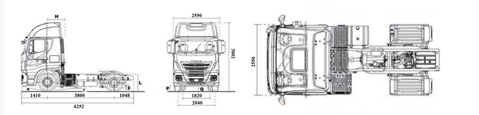 Автопаливозаправник АПЗ-8 на базі IVECO STRALIS 400 2 секції