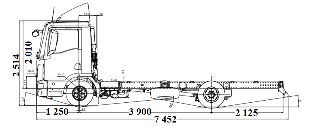 Автопаливозаправник АПЗ-8 на шасі MAN 15.250