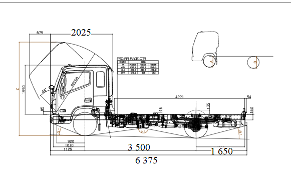 Асенізаційна машина КСТ-МВ-6 м3 на шасі Hyundai QT EX-10