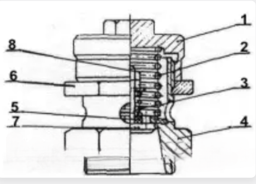 Клапан запобіжний КО-503