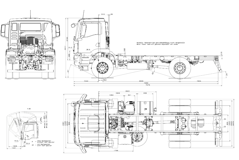 MAN TGM 18.250 4x4 