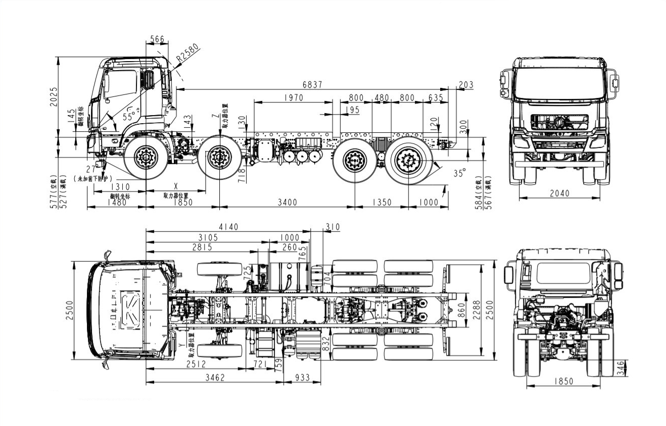 DFH 3440 8Х4
