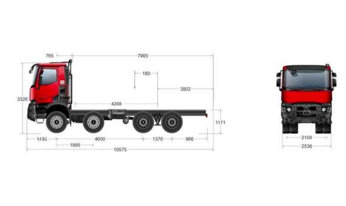 RENAULT TRUCKS K P8X8 MEDIUM 13L E5
