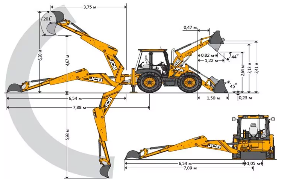 Екскаватор-навантажувач JCB 3CX contractor