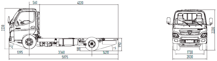 Foton Aumark BJ 1088 