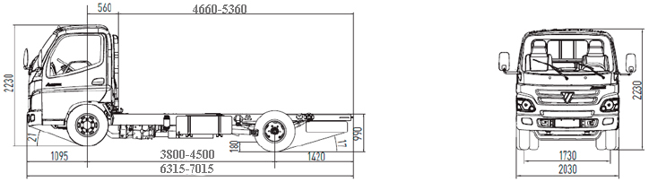 FOTON AUMARK BJ 1108