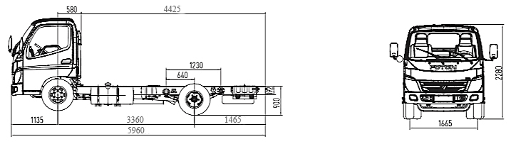 FOTON AUMARK BJ 1065