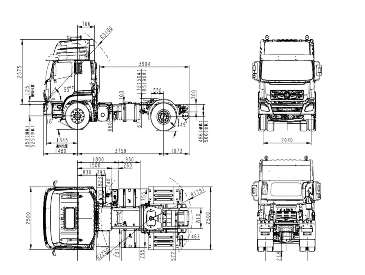 DONGFENG DFL1120B21-KF1R-931-002J