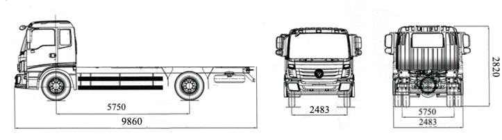 FOTON AUMAN BJ 1186