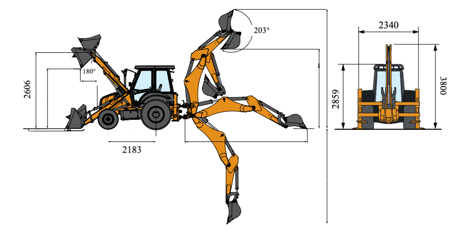 CASE 590SV 4x4