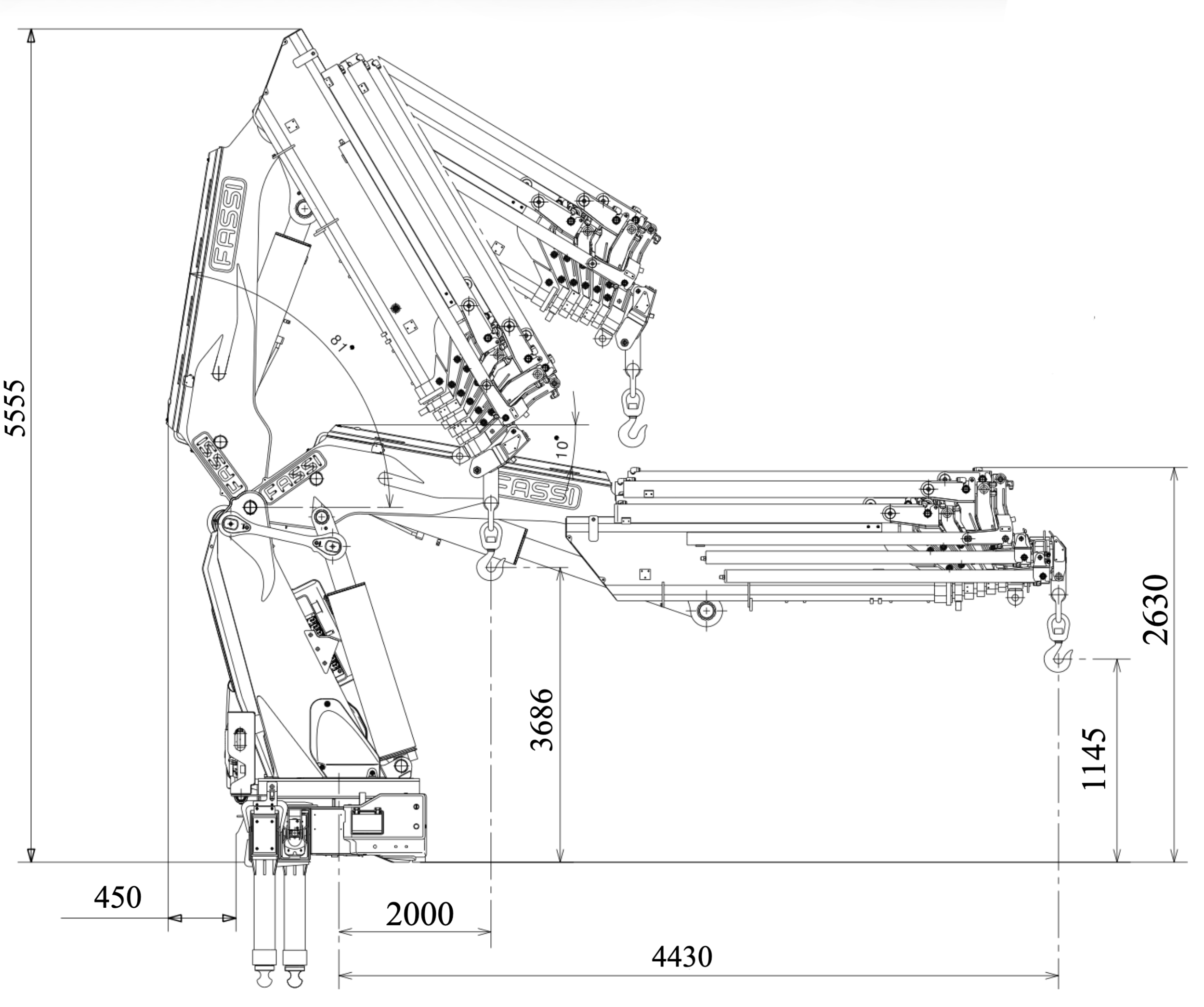 Fassi F705R-HXP Techno