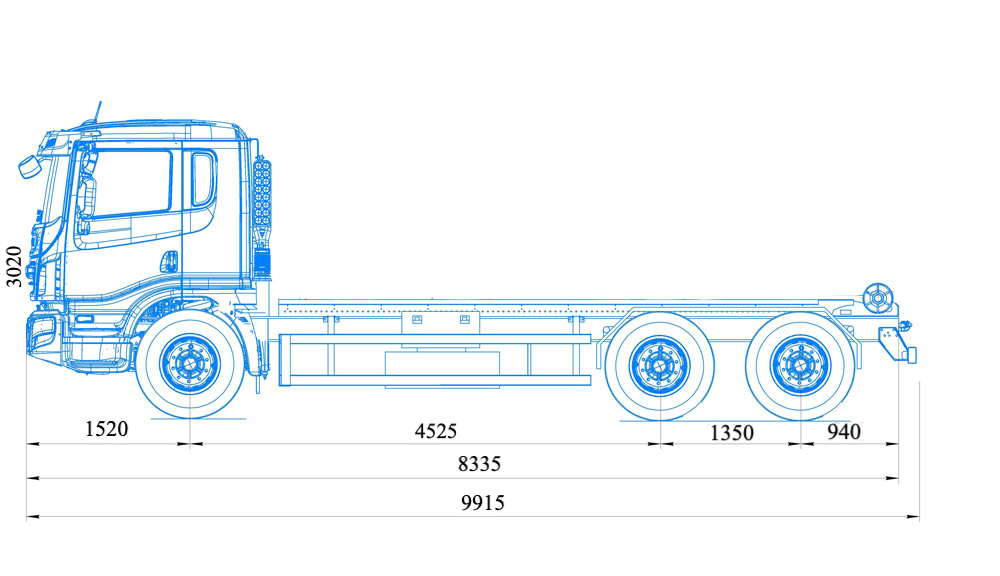 Daewoo Novus 6x4 CL6CF