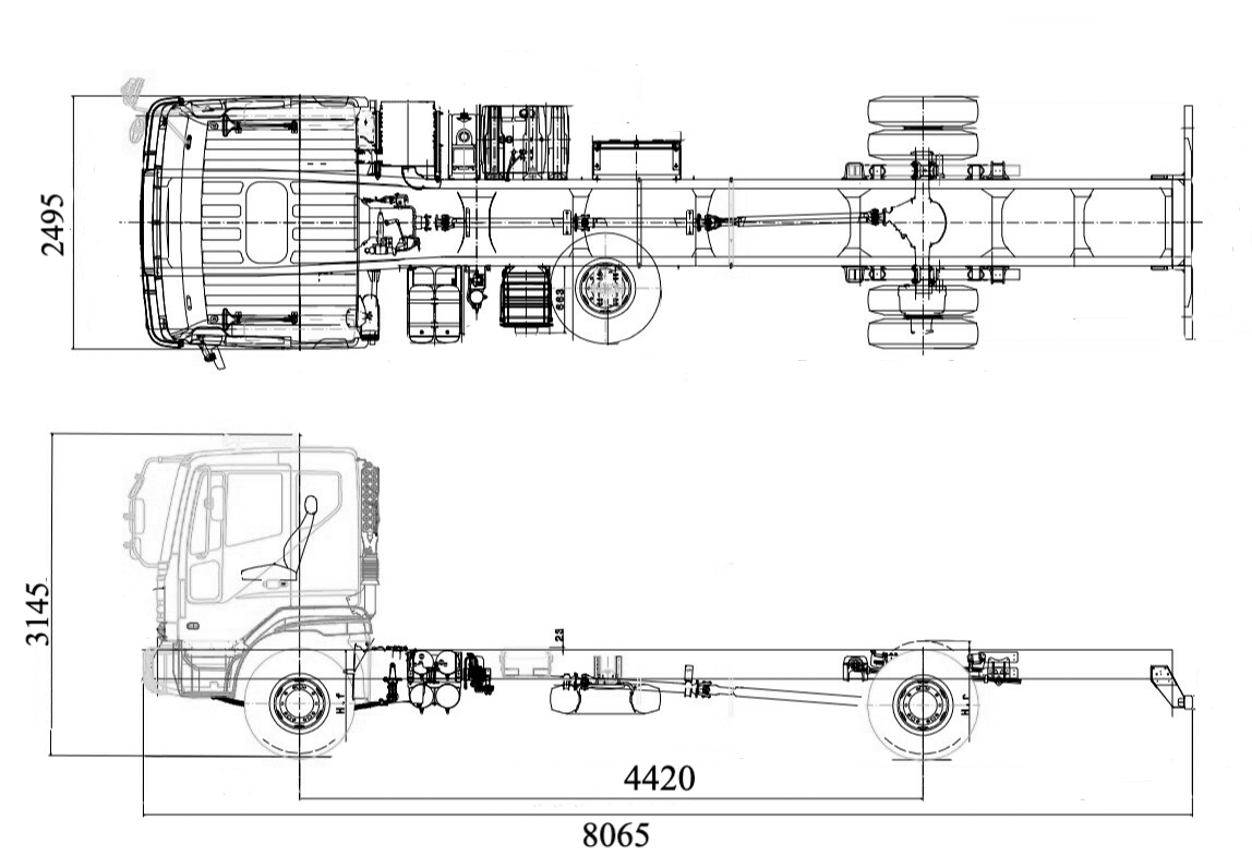 Daewoo Maximus 4х2 HH3CA