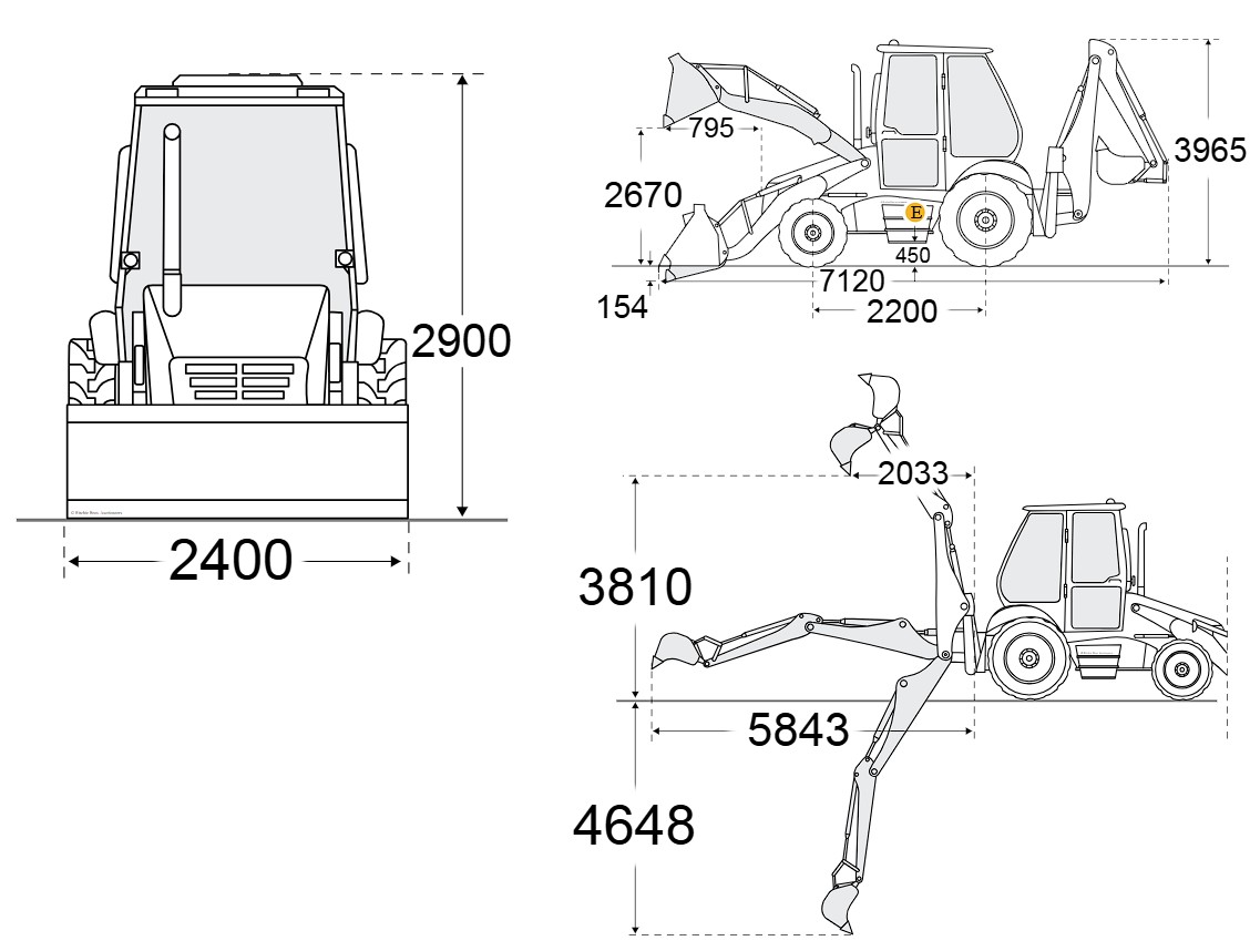 New Holland B115 С