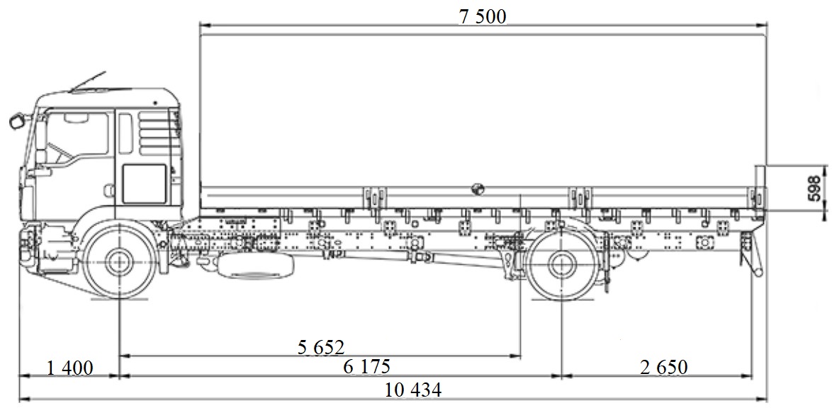 Автопаливозаправник 10 м3 на шасі MAN TGM 18.250 4x2 BL