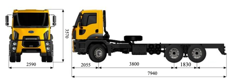 FORD CARGO 3542