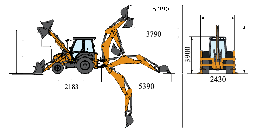 CASE 580SV 4х4
