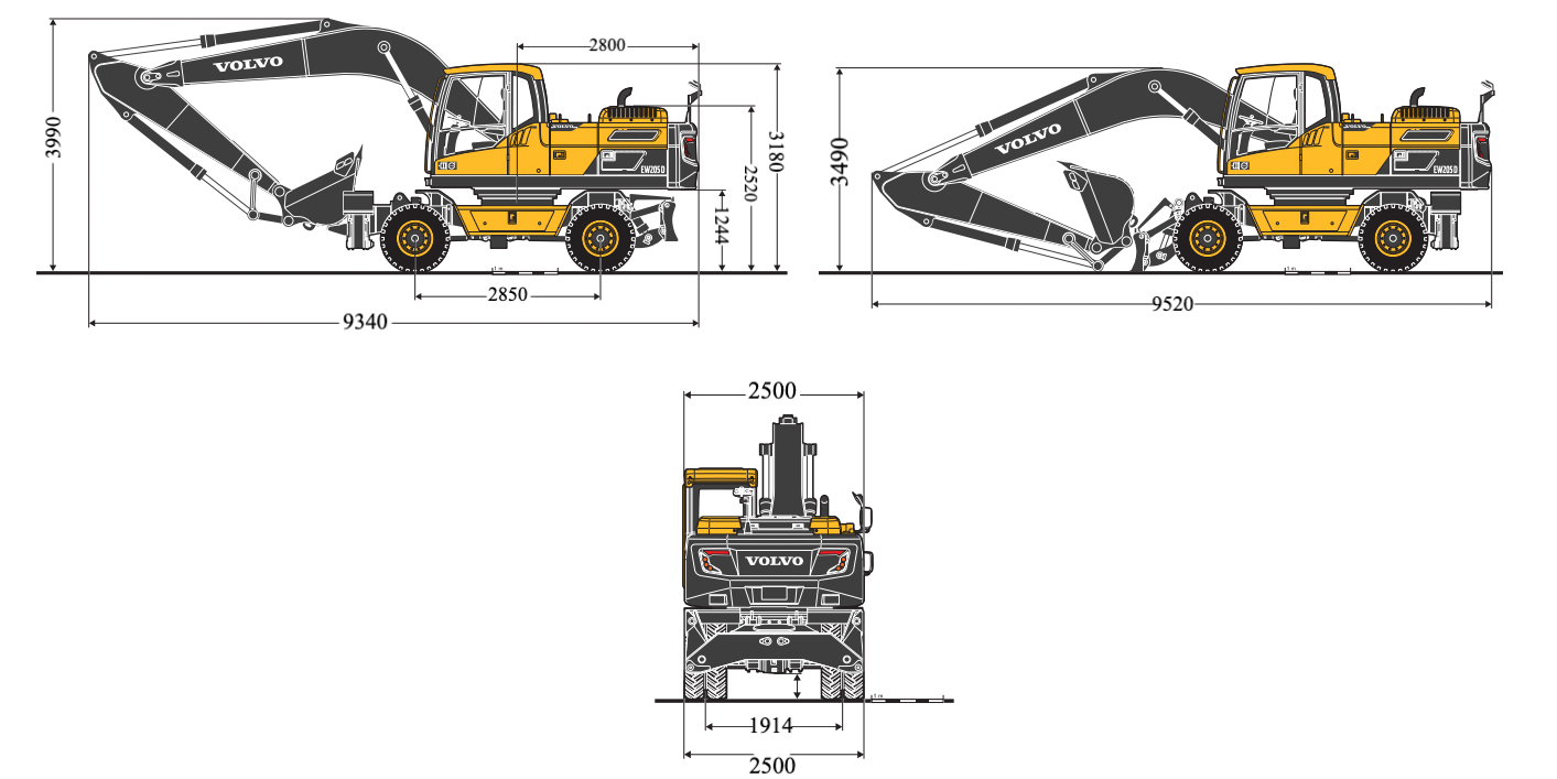 Volvo EW205D