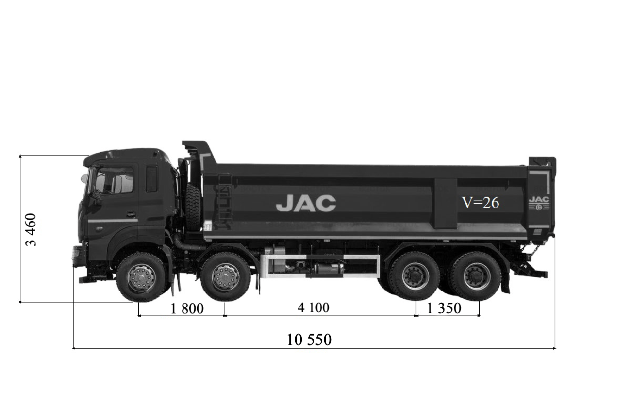Самоскид JAC N410