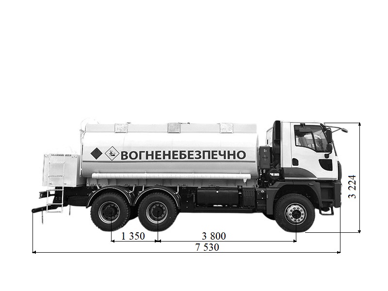 Автопаливозаправник FORD TRUCKS 3542 (15 куб.м.)