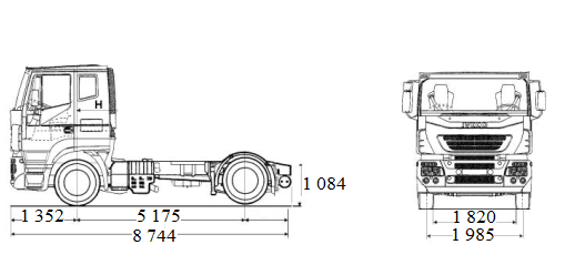 Муловсмоктувальна машина SPEC - 4 шасі IVECO Trakker