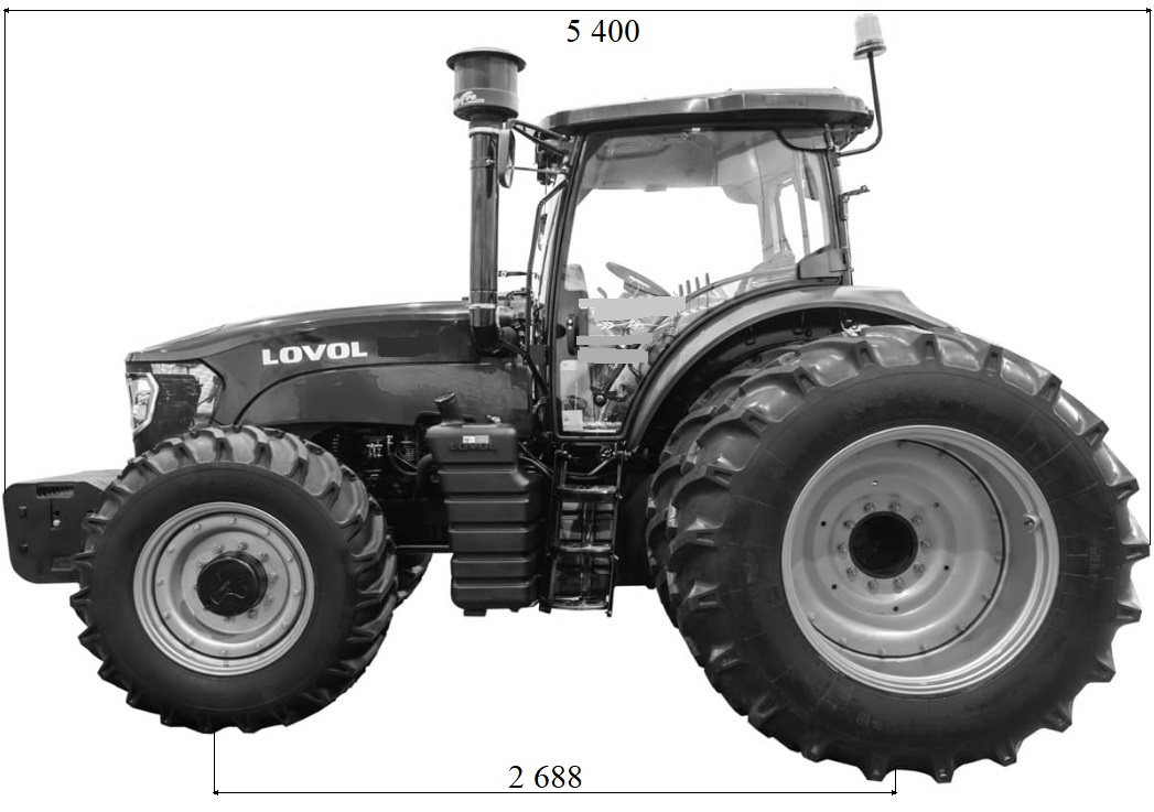 Трактор LOVOL FT 1454