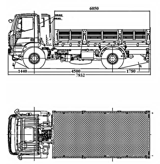 Креслення Iveco 4х4