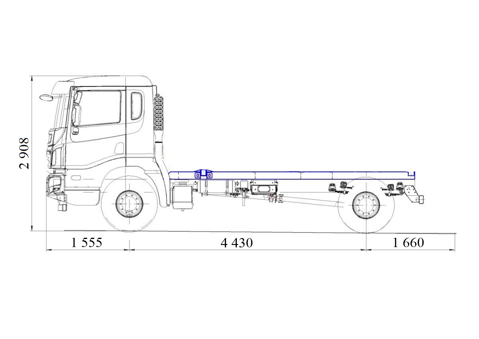 Вакуумна машина KST-9 на шасі DAEWOO