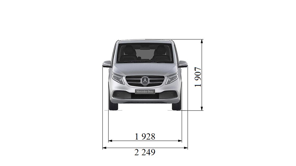 Новий мінівен Mercedes V-Class V 300d 4Matic (Compact) AVANTGARDE 4х4